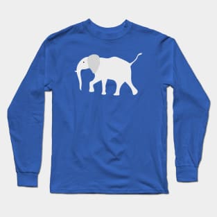 Elephant navy Long Sleeve T-Shirt